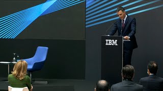 INTL. BUSINESS MACHINES Sánchez ve &quot;transformadora&quot; crear una región cloud de IBM en España