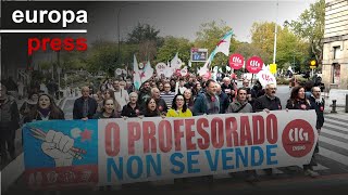 Galicia se manifiesta en contra de los recortes en la educación pública