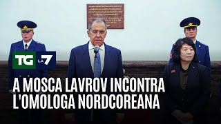 A Mosca Lavrov incontra l&#39;omologa nordcoreana