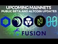 Upcoming Mainnets and Public beta! HARMONY, FUSION, NULS, SAFEX, CRYPTO.COM - Crypto News