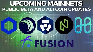 NULS Upcoming Mainnets and Public beta! HARMONY, FUSION, NULS, SAFEX, CRYPTO.COM - Crypto News