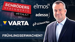 VARTA AG O.N. Elmos Semiconductor, Adesso, Washtec, Varta - Schröders Nebenwerte-Watchlist