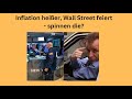 Inflation heißer, Wall Street feiert - spinnen die? Marktgeflüster