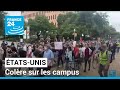 États-Unis : les manifestations pro-palestiniennes gagnent de nouveaux campus • FRANCE 24