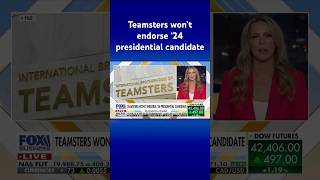 For first time in 28 years, Teamsters choose not to endorse a presidential candidate #shorts