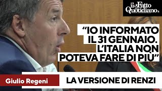 Regeni, la versione di Renzi: &quot;Cablo del 28 gennaio? Io informato il 31. Non potevamo fare di più&quot;