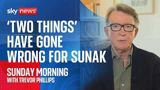&#39;Two things&#39; have gone wrong for Sunak, claims ex-Labour communications chief