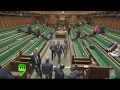 MPs vote on Queen's Speech & 3 amendments (FULL)