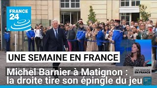 Michel Barnier à Matignon : les thèmes de la droite à l&#39;honneur, la gauche s&#39;inquiète