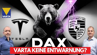 VARTA AG O.N. Vorsicht bei Varta! Tesla | Porsche | DAX I Nasdaq 100