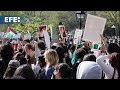 Tensión alta en los campus de Nueva York, donde surgen nuevas protestas pro Palestina