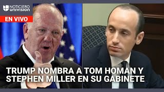 S&U PLC [CBOE] Trump nombra a Tom Homan y Stephen Miller en su gabinete. Edicion Digital 11 de noviembre de 2024