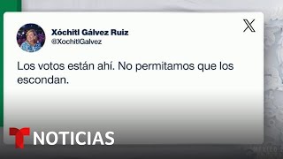 Xóchitl Gálvez publica tres mensajes en X donde dice que &quot;los votos están ahí&quot;