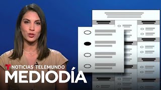 Votar puede ser confuso... pero tener claro cómo hacerlo es sencillo | Noticias Telemundo