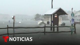 Las Carolinas resisten a un ciclón y reportan tres sismos en California | Noticias Telemundo