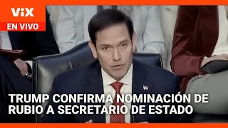 Trump confirma nominación de Marco Rubio como Secretario de Estado: Noticias Univision 24/7