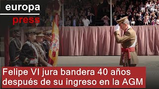 S&U PLC [CBOE] Felipe VI jura bandera 40 años después de su ingreso en la AGM