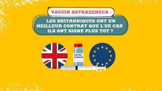 ASTRAZENECA PLC Vaccin AstraZeneca : le Royaume-Uni a un meilleur contrat que l&#39;UE car il a signé plus tôt ?