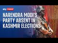 India: Narendra Modi's party notably absent in Kashmir after removing its special status