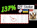 137% STELLARs XLM bald WELTWÄHRUNG? Ukraine mit erstem Schritt | RIPPLE von Investor VERKLAGT