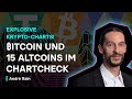 Explosive Krypto-Charts! Bitcoin und 15 Altcoins im Chartcheck