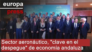 Carolina España destaca el sector aeronáutico como &quot;clave en el despegue&quot; de economía andaluza