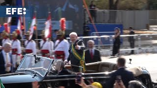 Desfile por la Independencia de Brasil, liderado por Lula, resalta la importancia del G20