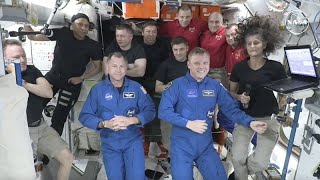 TERRA La missione di salvataggio di SpaceX per riportare a Terra gli astronauti bloccati attracca alla Iss