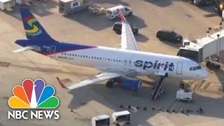 SPIRIT AIRLINES INC. Brawls Break Out After Spirit Airlines Cancels Flights | NBC News
