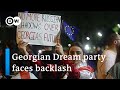 Massive protests in Tbilisi: Thousands march against 'foreign influence bill' | DW News