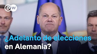 Alemanes dan por fracasada la coalición de Gobierno