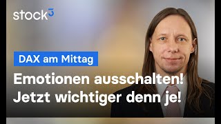 DAX40 PERF INDEX DAX – Ruhig bleiben, Panik ist aktuell nicht angebracht! DAX-Analyse am Mittag