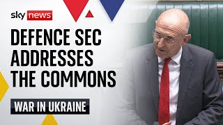 Watch Parliament live: Defence Secretary John Healey makes a statement in the Commons on Ukraine