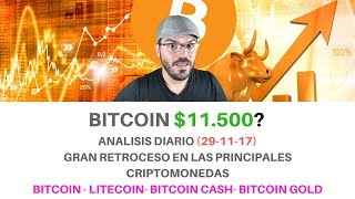 BITCOIN GOLD Bitcoin al alza? 😎 Analisis de criptomonedas Diario  Litecoin - Bitcoin Cash - Bitcoin Gold  ✔️