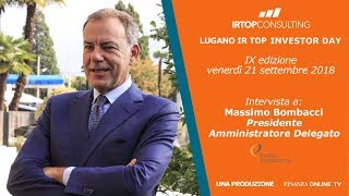 ELETTRA INVESTIMENTI Lugano IR Top Investor Day: Massimo Bombacci, presidente e a.d. Elettra Investimenti