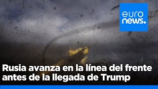 Ucrania resiste a la espera de Trump mientras Rusia avanza en la línea del frente