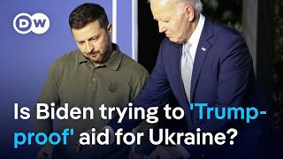 What has changed in the US support for Ukraine after 1000 days of war? | DW News