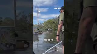 14-year-old Florida boy rescued from floodwaters left by Hurricane Milton