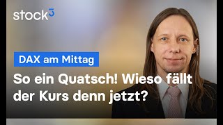 DAX40 PERF INDEX DAX rutscht unter wichtigen Support! Bären im Vormarsch? DAX-Analyse am Mittag