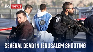 BREAKING: One dead, several injured in Jerusalem shooting