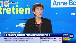 Anne Bouverot (comité interministériel de l&#39;IA) : La France, future championne de l&#39;IA ?