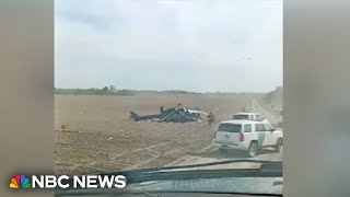 NEAR Helicopter crash near Texas-Mexico border kills 2 soldiers, Border Patrol agent
