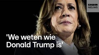 Eindsprint campagne: Harris waarschuwt en Trump komt met campagnespot