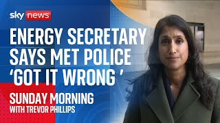 ENERGY Energy Secretary says Met Police &#39;got it wrong&#39; after force threatened to arrest &#39;openly Jewish&#39; man