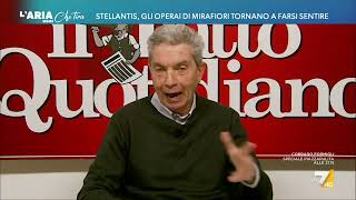 FIAT CHRYSLER AUTOMOBILES Stellantis, Antonio Padellaro: &quot;Il governo Meloni non ha torto, la Fiat ha preso una montagna ...