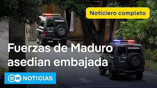 🔴 DW Noticias del 7 de septiembre: Cerco policial en Venezuela: embajada argentina bajo amenaza