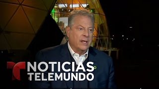 VALORA N Al Gore valora su encuentro con Donald Trump | Noticiero | Noticias Telemundo