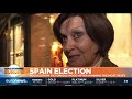How are Spaniards reacting to the country's election results? | GME