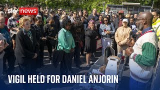 Daniel Anjorin: Vigil held for Hainault attack victim