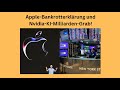 Apple-Bankrotterklärung und Nvidia-KI-Milliarden-Grab! Videoausblick
